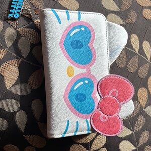 Hello Kitty White and Pink Kids Wallet